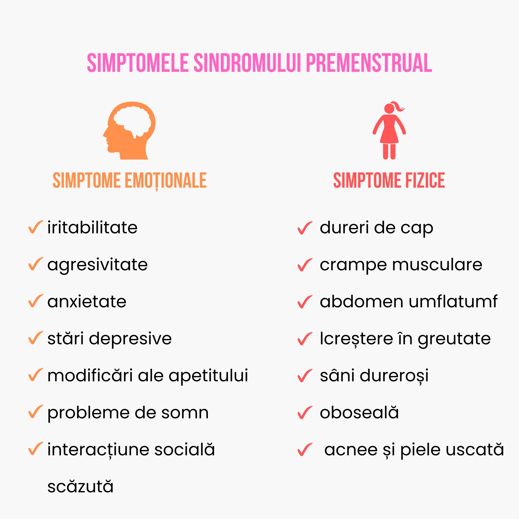 (Rumunština) (Maďarština) Příznaky premenstruačního syndromu